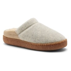 SOREL WOMEN'S NAKISKA III SCUFF-ANCIENT FOSSIL | BEND SHOE CO