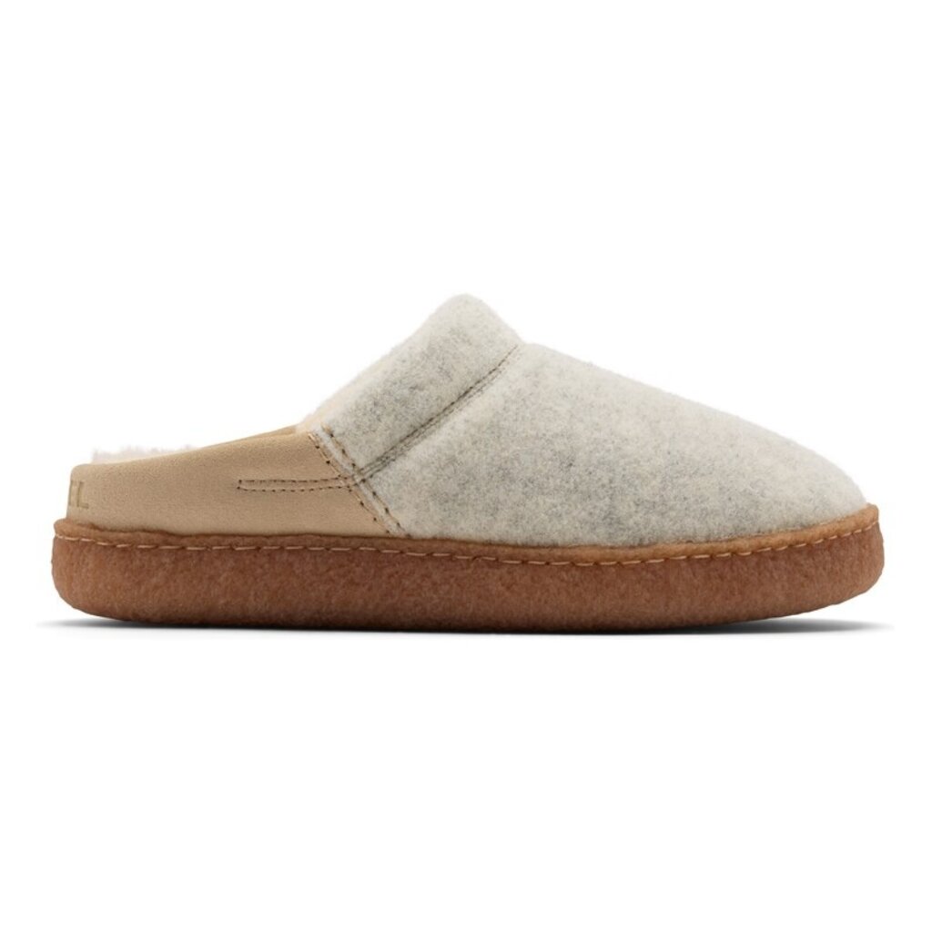 SOREL WOMEN'S NAKISKA III SCUFF-ANCIENT FOSSIL | BEND SHOE CO