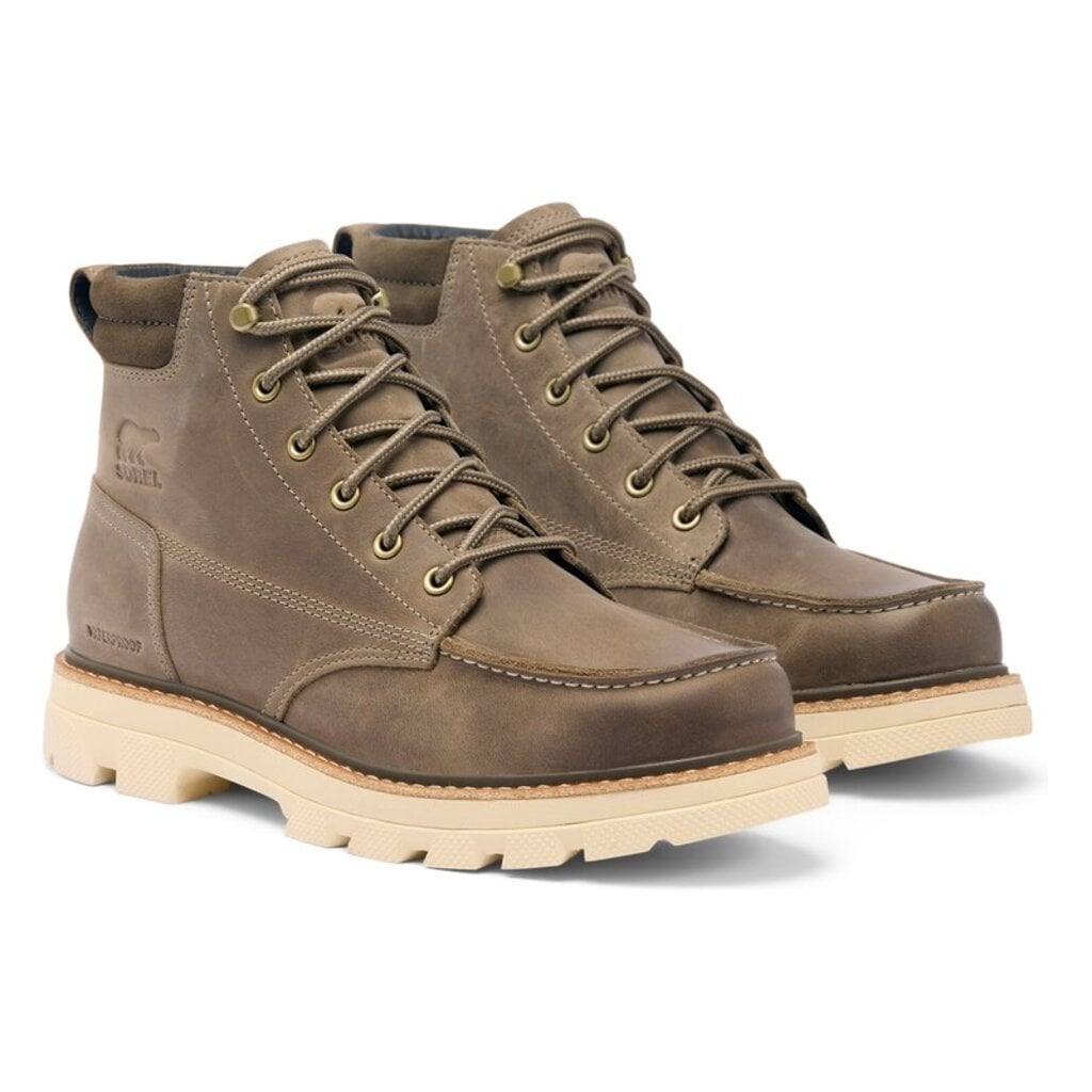 SOREL LARK-47 MOC TOE WATERPROOF-WET SAND/MAJOR | BEND SHOE CO