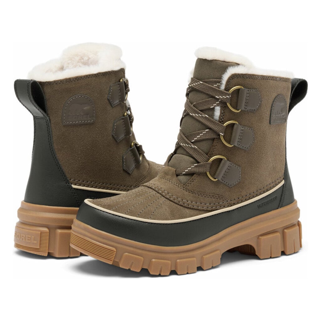 SOREL WOMEN'S TIVOLI V WATERPROOF-MAJOR/BLACK | BEND SHOE CO