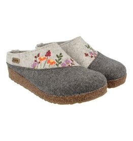 HAFLINGER WOMEN'S FLOWER GARDEN-GREY