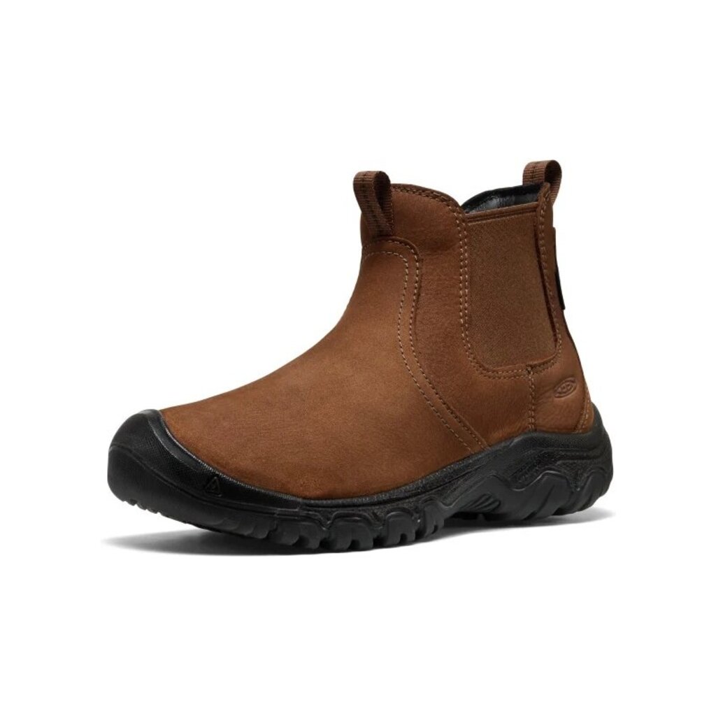 KEEN WOMEN'S GRETA CHELSEA II WATERPROOF BOOT-BISON/BLACK | BEND SHOE CO