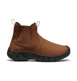 KEEN WOMEN'S GRETA CHELSEA II WATERPROOF BOOT-BISON/BLACK