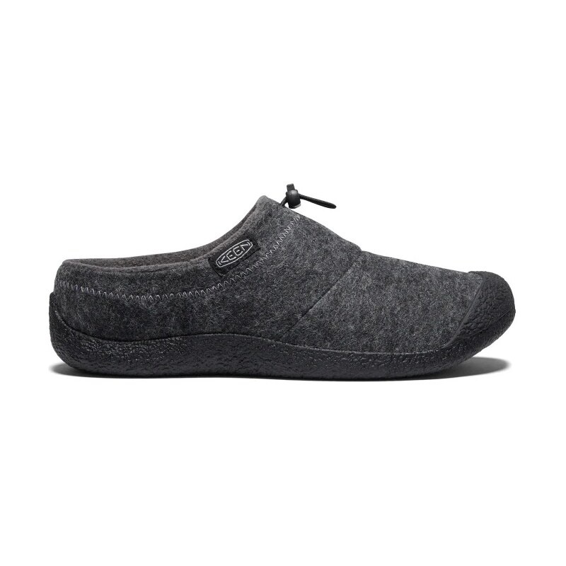 KEEN MEN'S HOWSER III SLIDE-CHARCOAL GREY FELT/BLACK