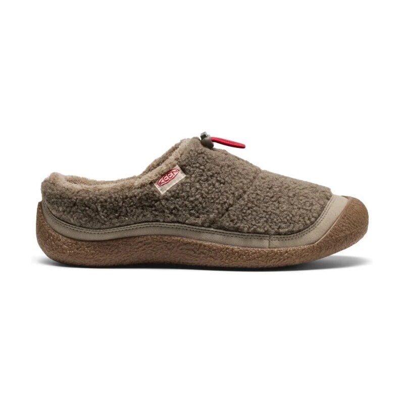 KEEN WOMEN'S HOWSER III SLIDE SHERPA FLEECE-BRINDLE/BRINDLE