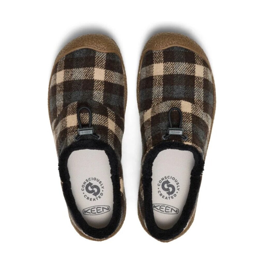 KEEN WOMEN'S HOWSER III SLIDE SHERPA FLEECE-MAGNET/BIRCH | BEND SHOE CO