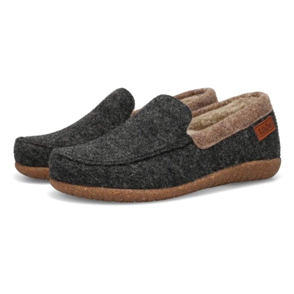 TAOS MEN'S WOOLFER-CHARCOAL | BEND SHOE CO