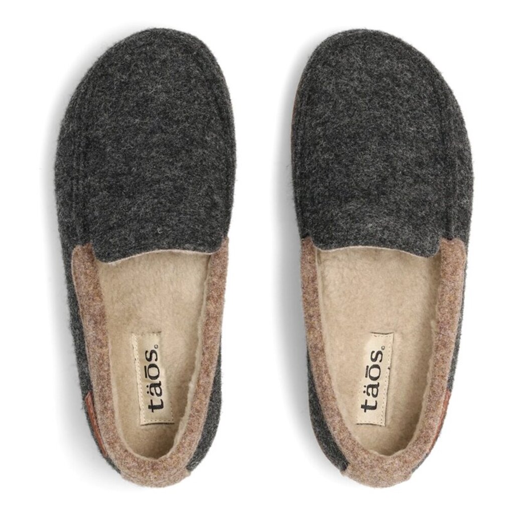 TAOS MEN'S WOOLFER-CHARCOAL | BEND SHOE CO