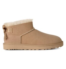 UGG WOMEN'S ULTRA MINI BAILEY BOW-SAND