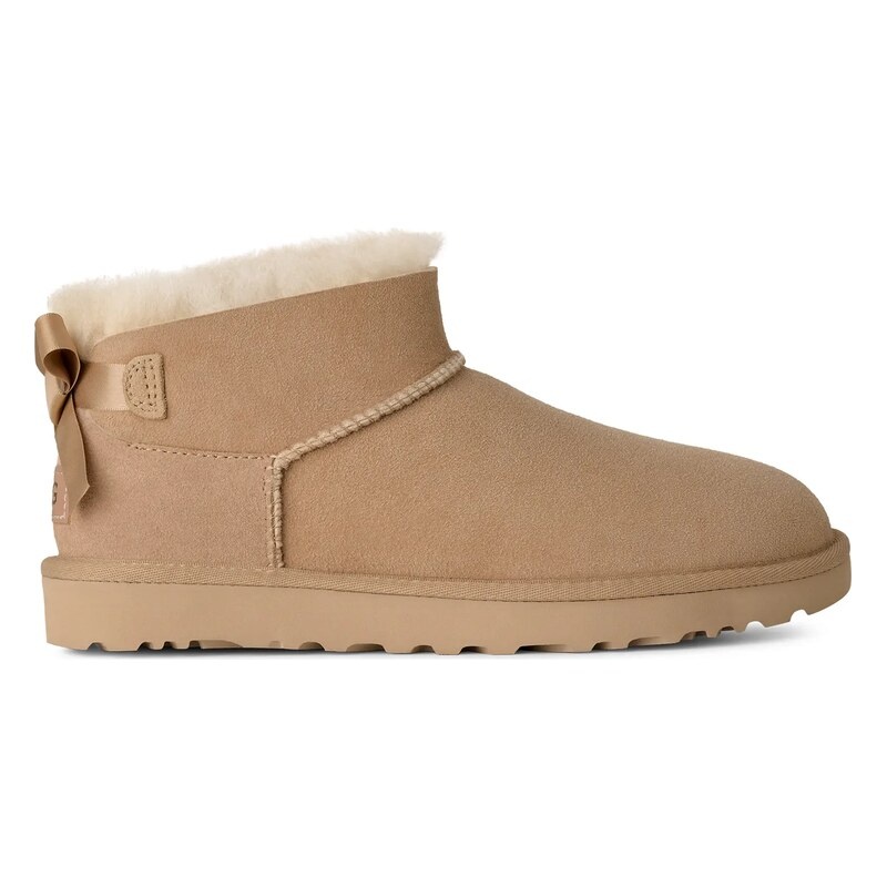 UGG WOMEN'S ULTRA MINI BAILEY BOW-SAND