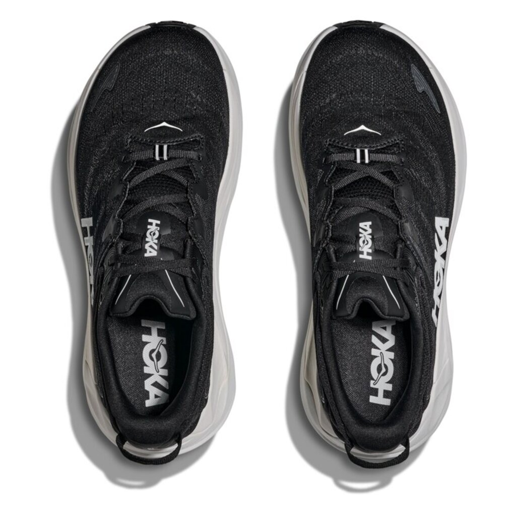 HOKA ONE ONE MEN'S GAVIOTA 6-BLACK/WHITE | BEND SHOE CO