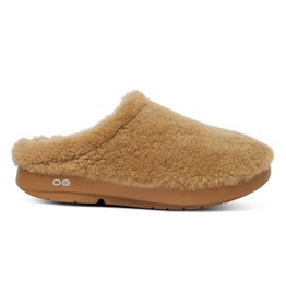 OOFOS WOMEN'S OOCOOZIE SHERPA-CAFE SPICE