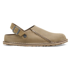 BIRKENSTOCK LUTRY SUEDE GRAY TAUPE | BEND SHOE CO