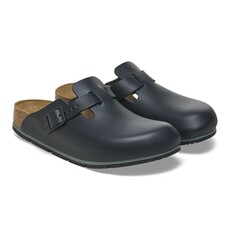 BIRKENSTOCK BOSTON PRO LEATHER-BLACK | BEND SHOE CO