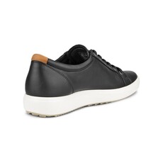 ECCO WOMEN'S SOFT 7 SNEAKER-BLACK | BEND SHOE CO