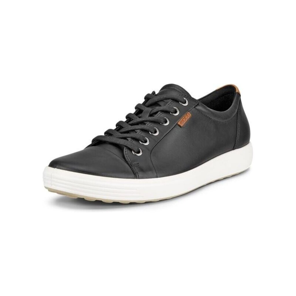 ECCO WOMEN'S SOFT 7 SNEAKER-BLACK | BEND SHOE CO