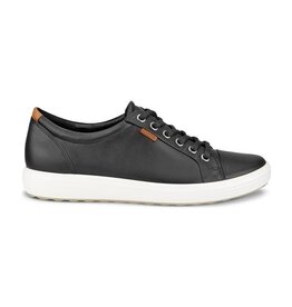 ECCO WOMEN'S SOFT 7 SNEAKER-BLACK