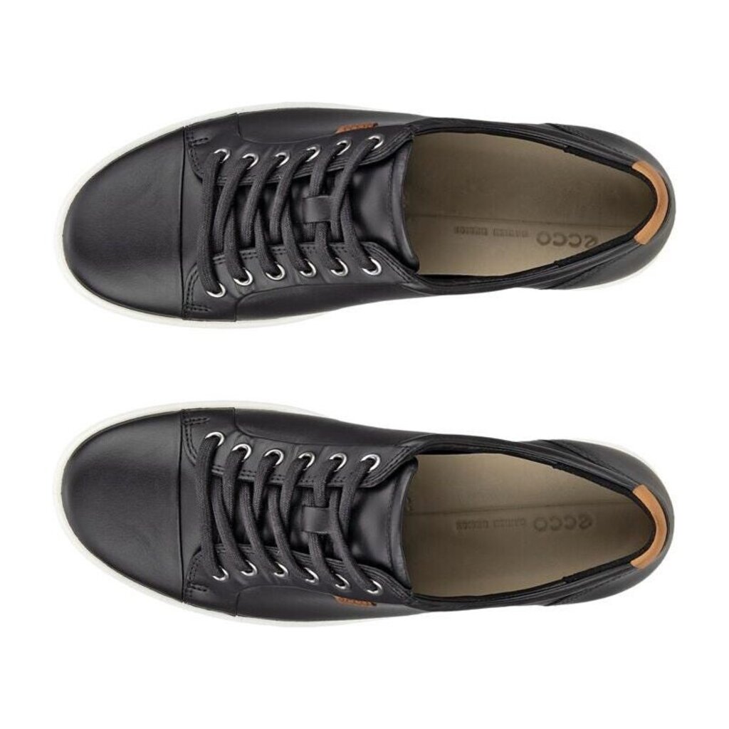ECCO WOMEN'S SOFT 7 SNEAKER-BLACK | BEND SHOE CO
