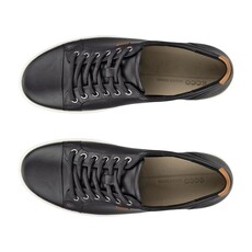 ECCO WOMEN'S SOFT 7 SNEAKER-BLACK | BEND SHOE CO