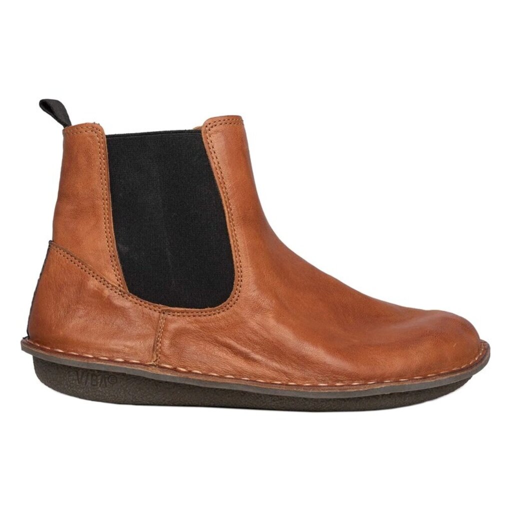 VIBAe HELSINKI LEATHER BOOT-COGNAC BROWN | BEND SHOE CO