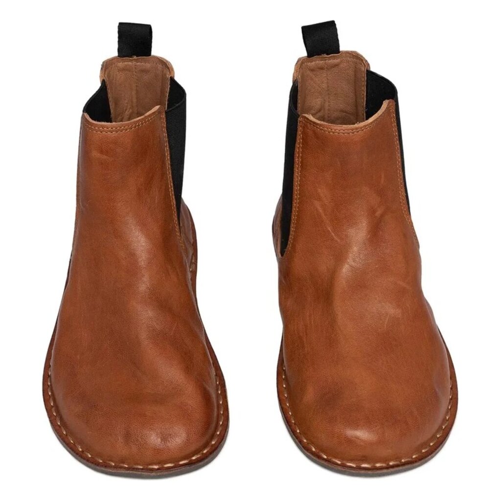VIBAe HELSINKI LEATHER BOOT-COGNAC BROWN | BEND SHOE CO