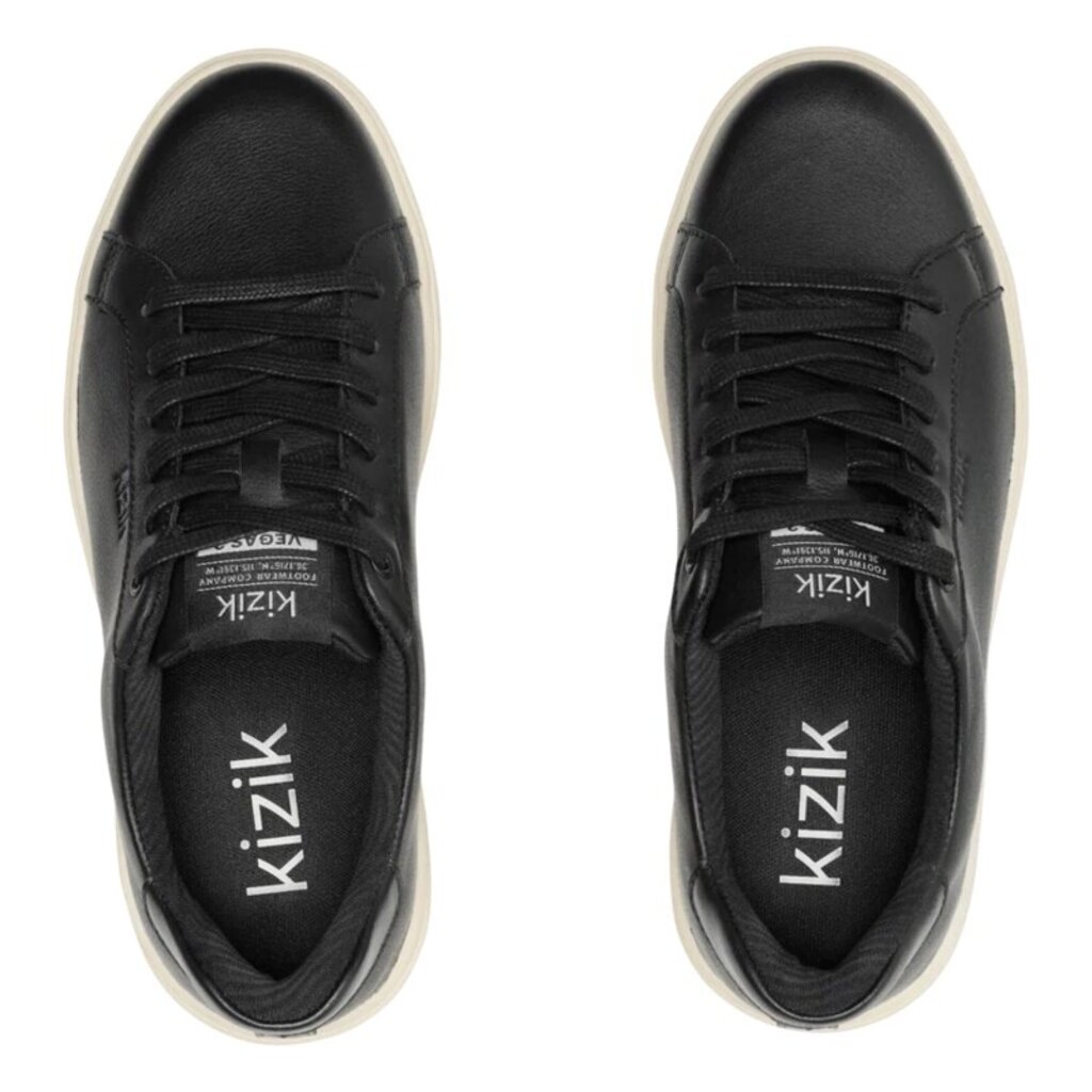KIZIK WOMEN'S VEGAS 2-BLACK/PRISTINE | BEND SHOE CO