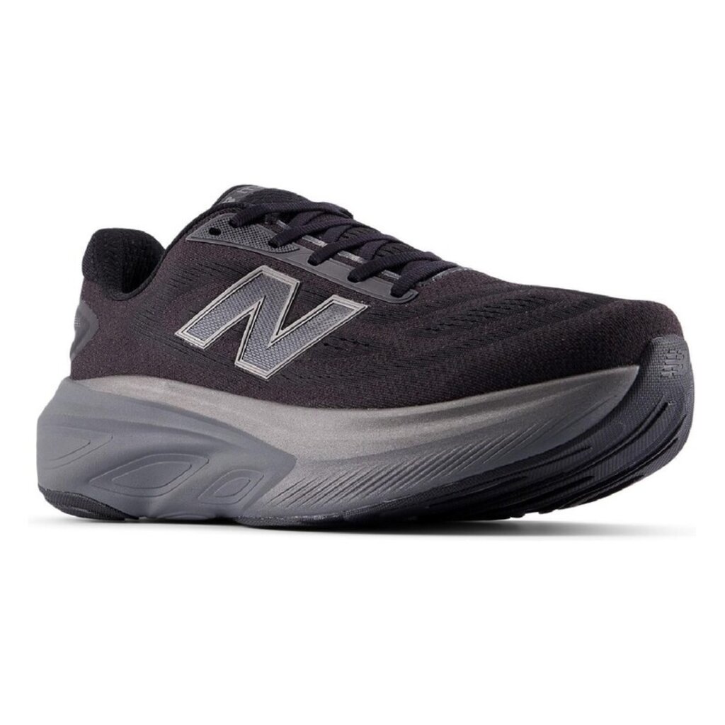 NEW BALANCE MEN'S MORE V6-BLACK/CASTLEROCK/BLACK METALLIC |