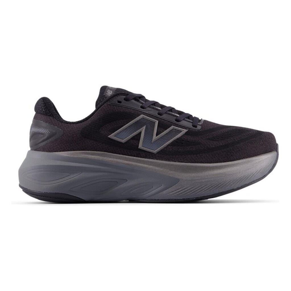 NEW BALANCE MEN'S MORE V6-BLACK/CASTLEROCK/BLACK METALLIC |