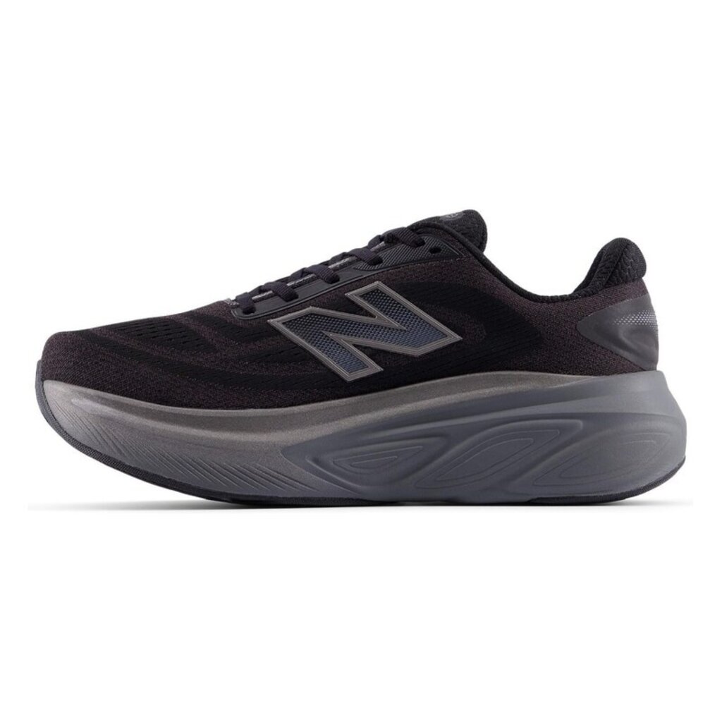 NEW BALANCE MEN'S MORE V6-BLACK/CASTLEROCK/BLACK METALLIC |