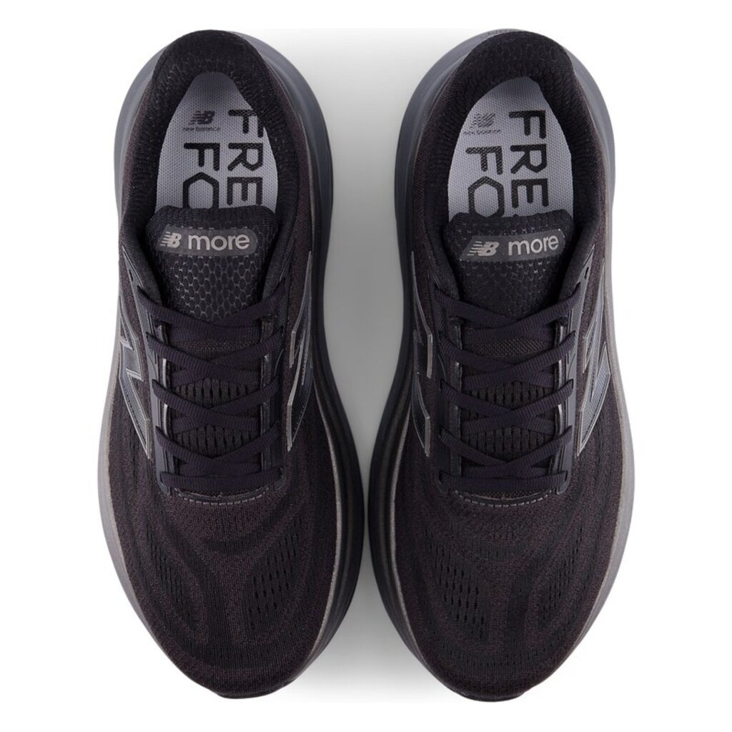 NEW BALANCE MEN'S MORE V6-BLACK/CASTLEROCK/BLACK METALLIC |