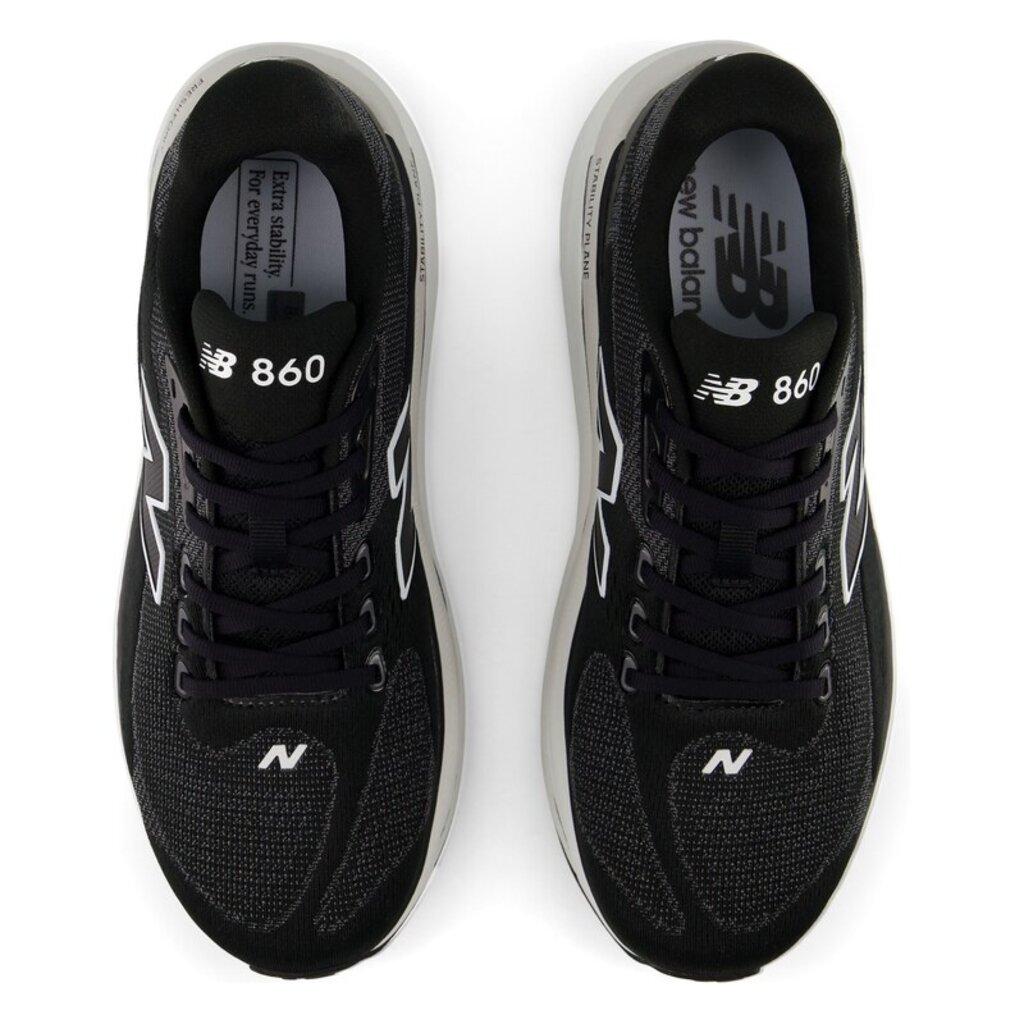 NEW BALANCE MEN'S 860V15 BLACK/WHITE | BEND SHOE CO