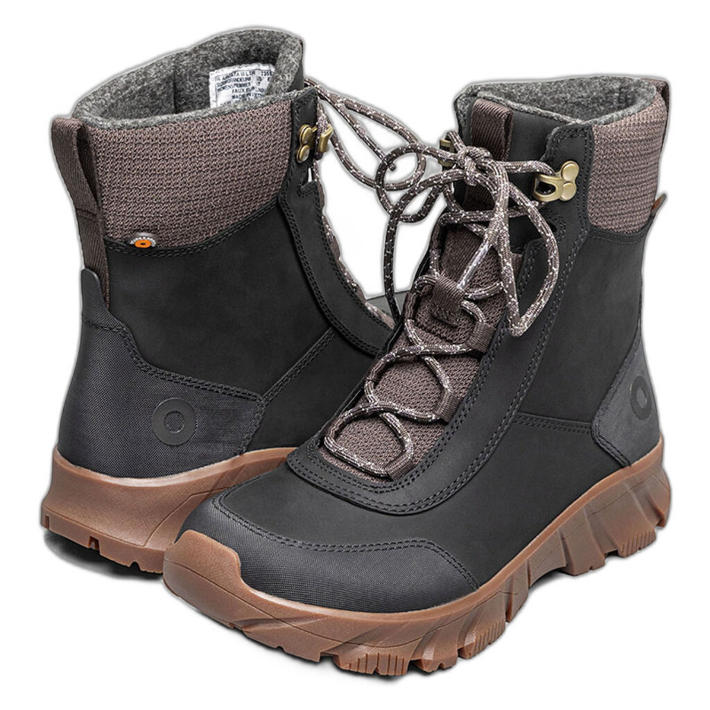 BOGS WOMEN'S ARCATA URBAN II LEATHER-BLACK MULTI | BEND SHOE CO