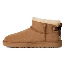 UGG WOMEN'S ULTRA MINI BAILEY BOW-CHESTNUT | BEND SHOE CO