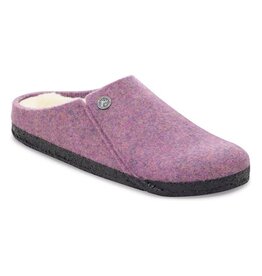 BIRKENSTOCK ZERMATT WOOL/SHEARLING-MAUVE/NATURAL