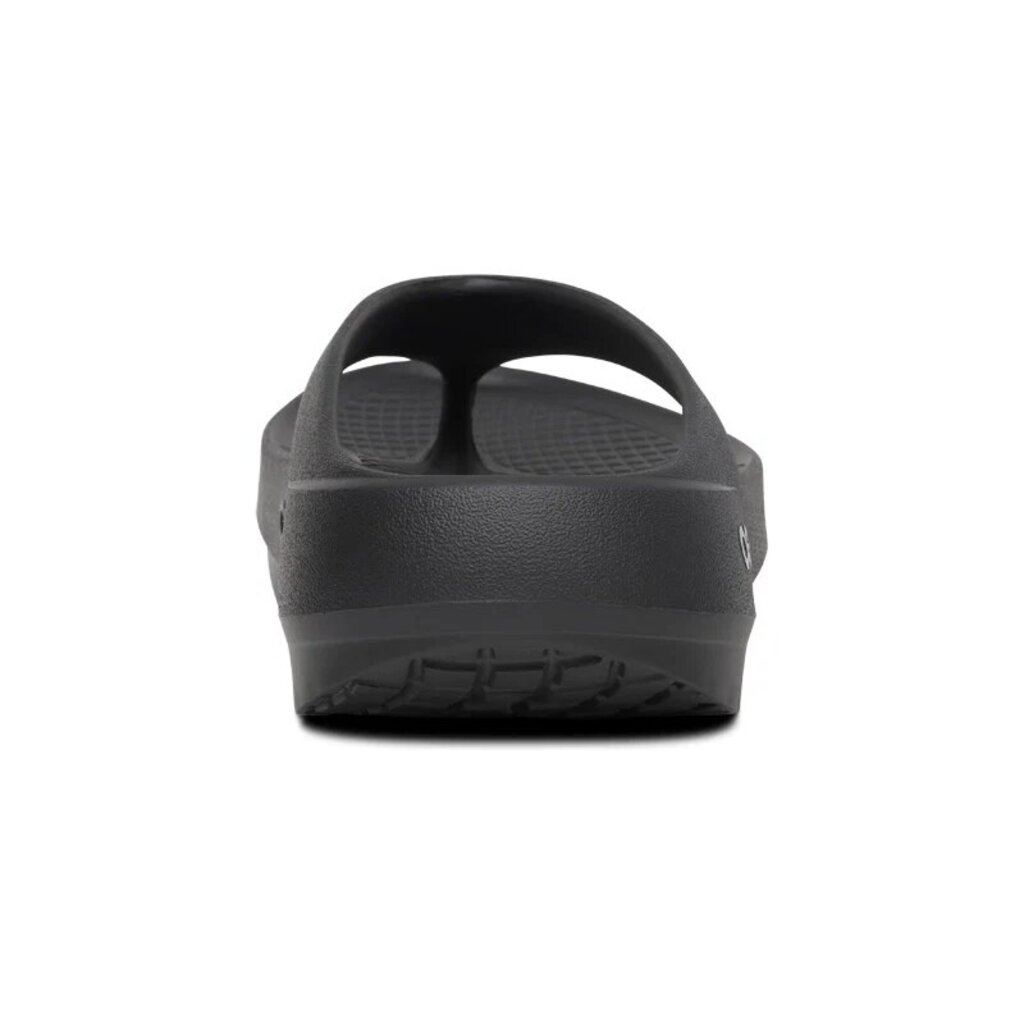 OOFOS OORIGINAL+ SANDAL-BLACK | BEND SHOE CO