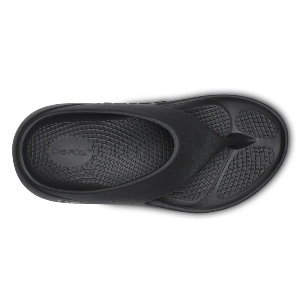 OOFOS OORIGINAL+ SANDAL-BLACK | BEND SHOE CO