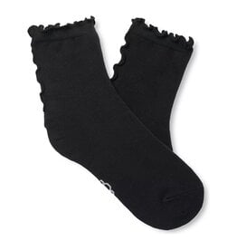 UGG KARSYN LETTUCE EDGE QUARTER II BLACK  OS