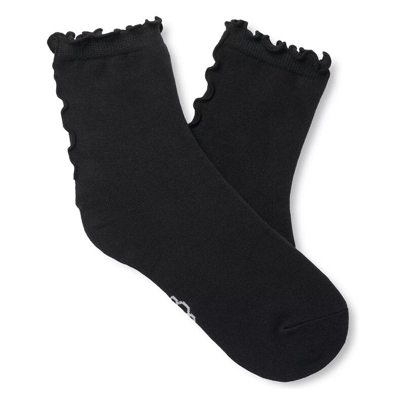 UGG KARSYN LETTUCE EDGE QUARTER II BLACK  OS