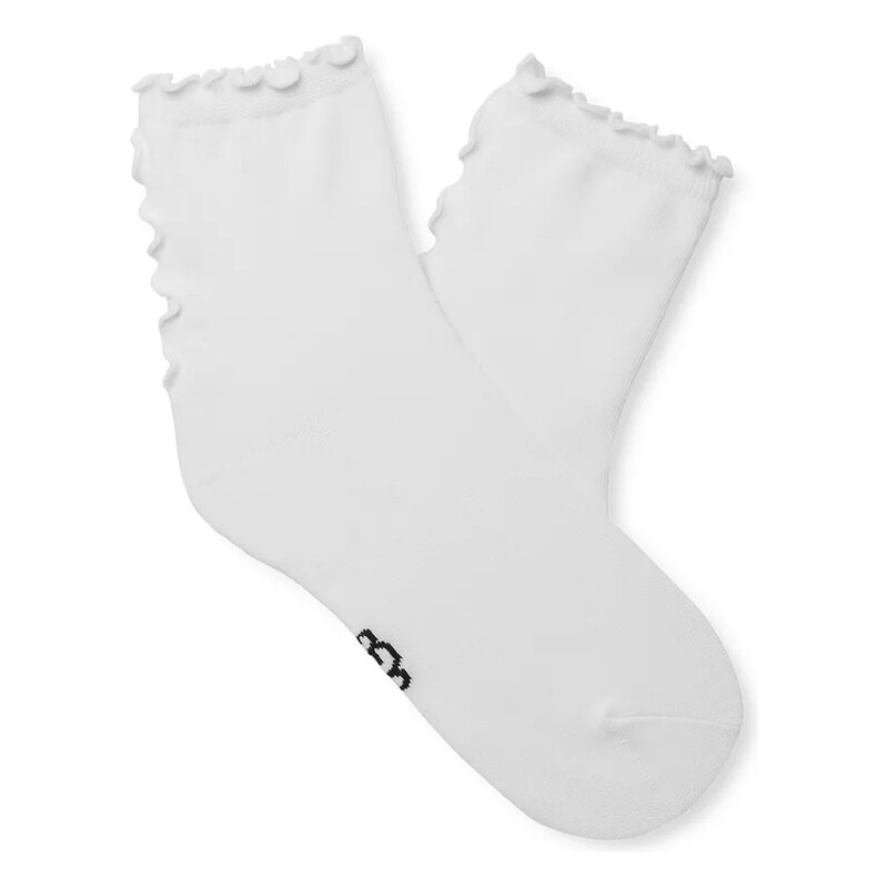UGG KARSYN LETTUCE EDGE QUARTER II WHITE OS