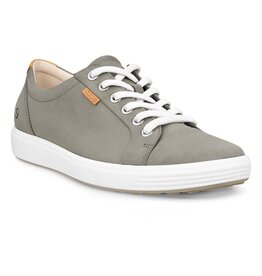 ECCO WOMEN'S SOFT 7 SNEAKER-SMOKEY OLIVE