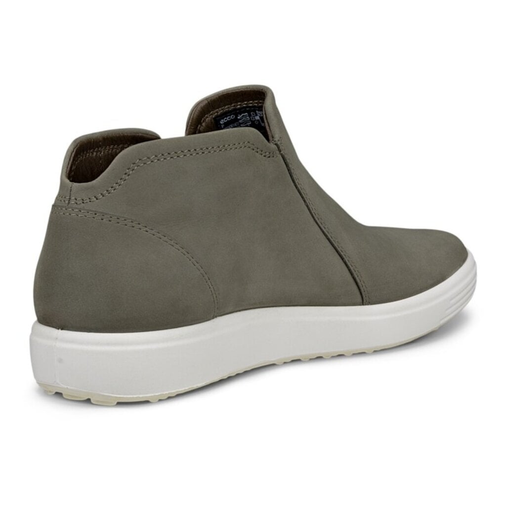 ECCO WOMEN'S SOFT 7 SIDE ZIP BOOTIE-SMOKEY OLIVE | BEND SHOE CO