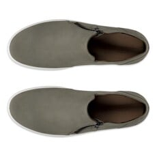 ECCO WOMEN'S SOFT 7 SIDE ZIP BOOTIE-SMOKEY OLIVE | BEND SHOE CO