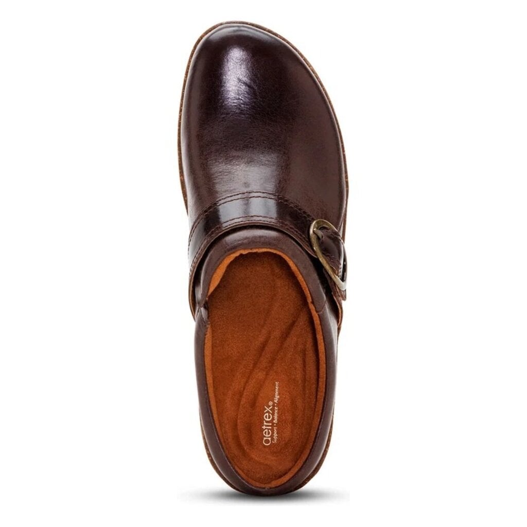 AETREX WOMEN'S DAPHNE-DARK BROWN | BEND SHOE CO