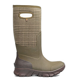 BOGS WOMEN'S WHITEOUT II-PLAID OLIVE MULTI