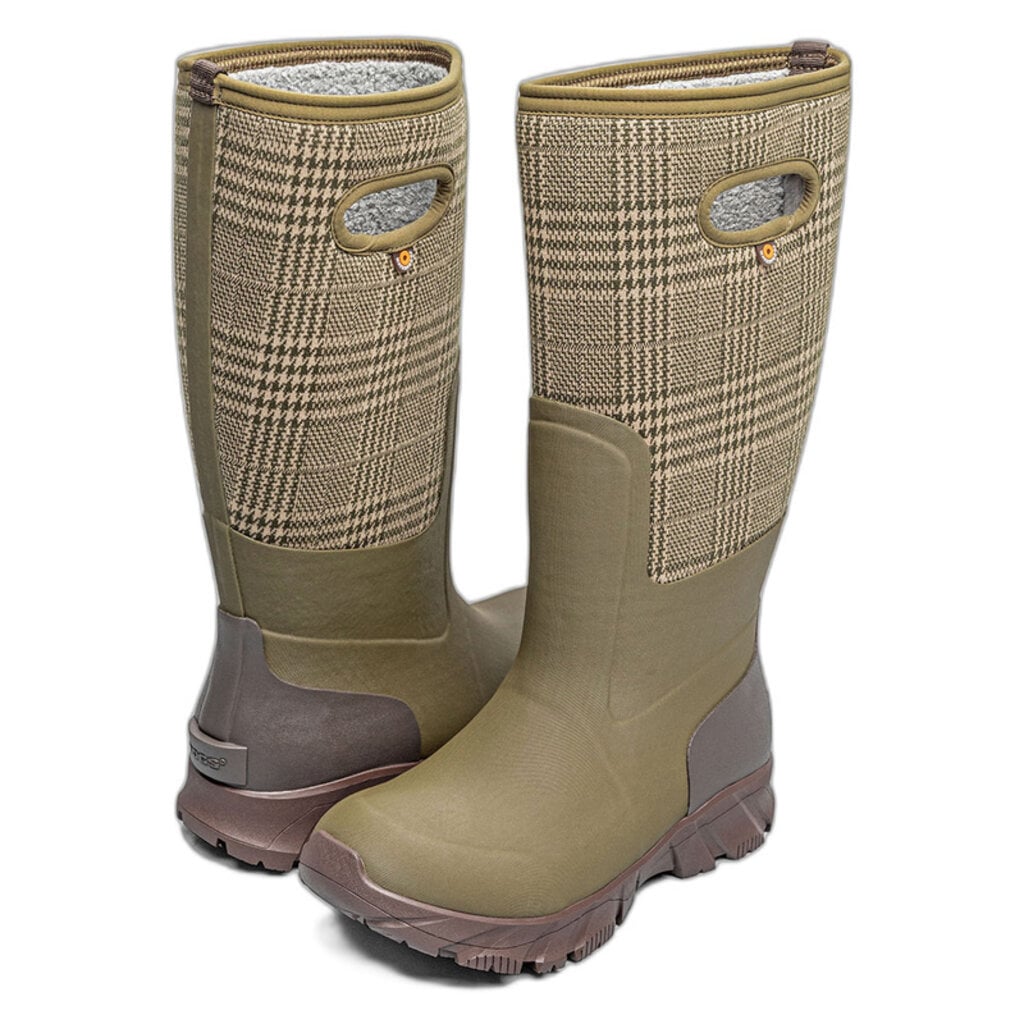BOGS WOMEN'S WHITEOUT II-PLAID OLIVE MULTI | BEND SHOE CO