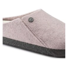 BIRKENSTOCK WOMEN'S ZERMATT SHEARLING WOOL FELT SLIPPER-SOFT PINK | BEND SHOE CO