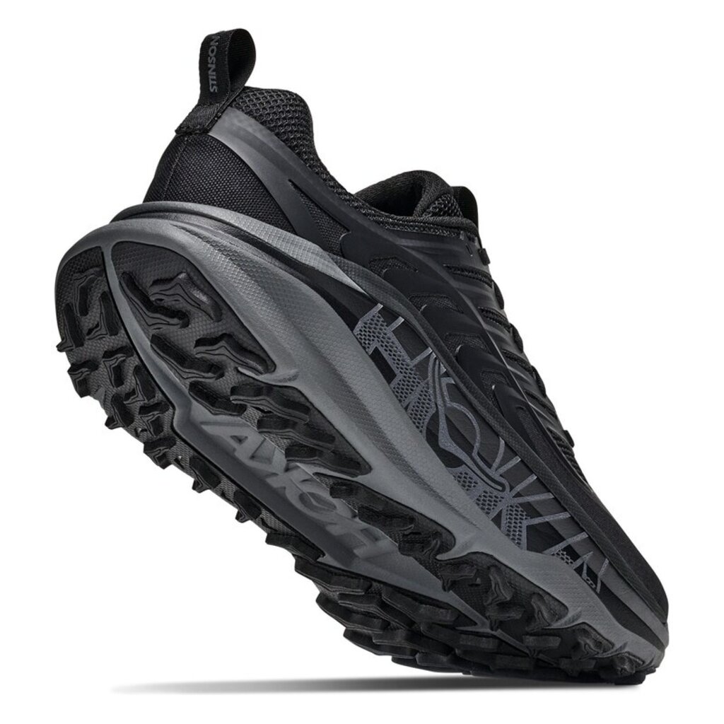 HOKA ONE ONE MEN'S STINSON 8-BLACK/OUTER ORBIT | BEND SHOE CO