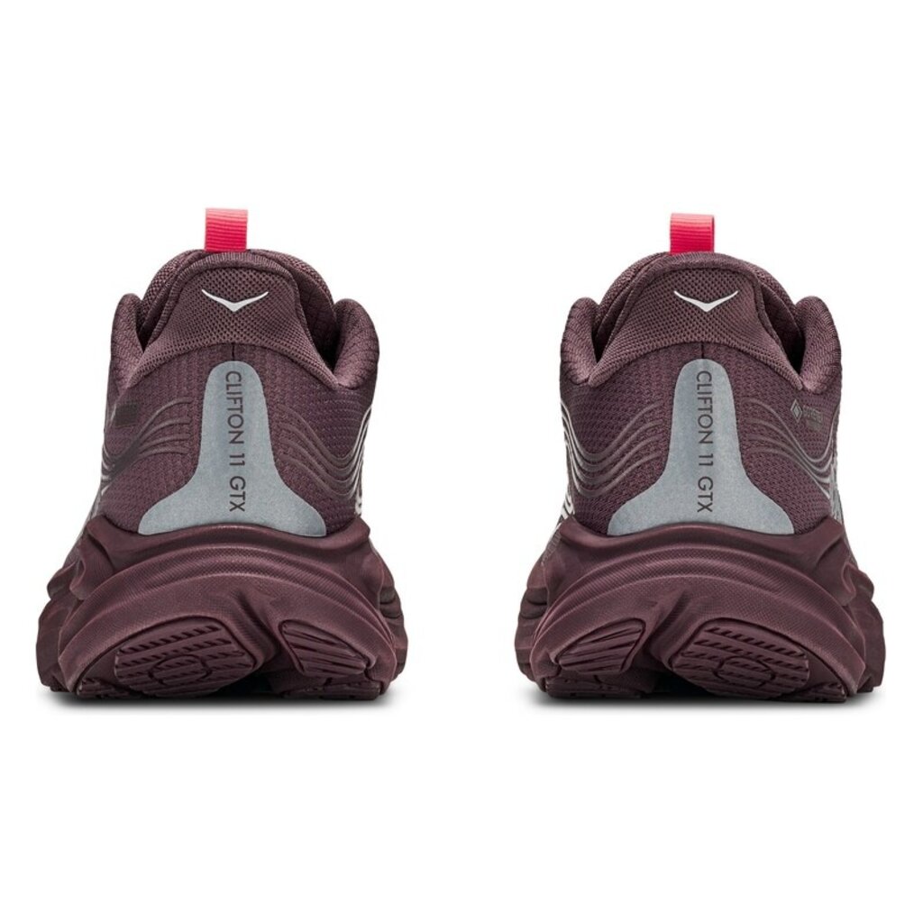 HOKA ONE ONE WOMEN'S CLIFTON 11 GTX-SMOKY QUARTZ/DEEP MAUVE | BEND SHOE CO