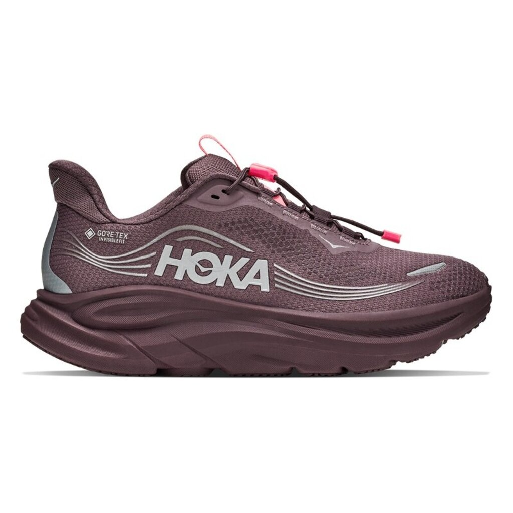 HOKA ONE ONE WOMEN'S CLIFTON 11 GTX-SMOKY QUARTZ/DEEP MAUVE | BEND SHOE CO