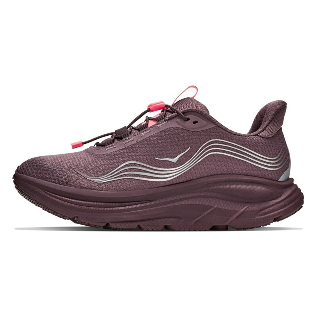 HOKA ONE ONE WOMEN'S CLIFTON 11 GTX-SMOKY QUARTZ/DEEP MAUVE | BEND SHOE CO